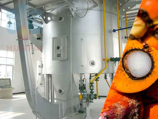 Máquina de extracción de aceite de palma