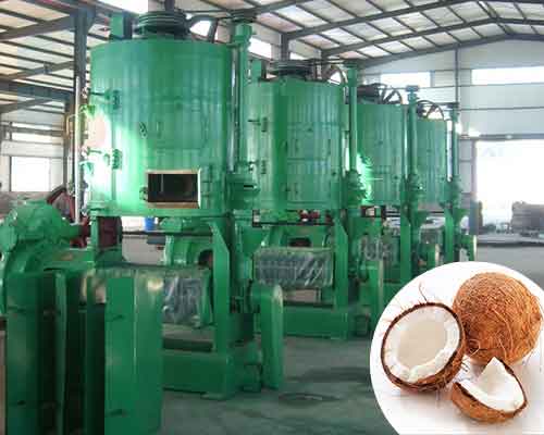Máquina de prensa de aceite de copra