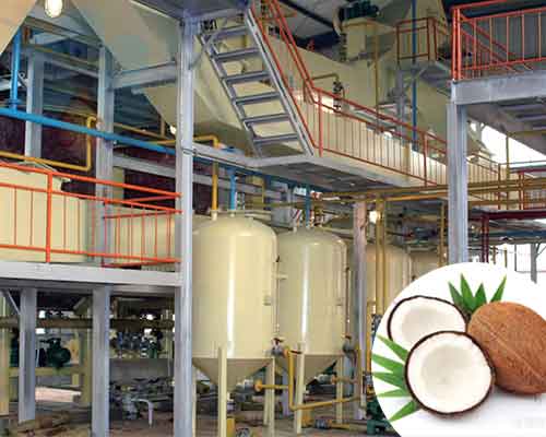 Planta de extracción de aceite de copra