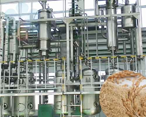 Equipo de destilación molecular del aceite de salvado de arroz