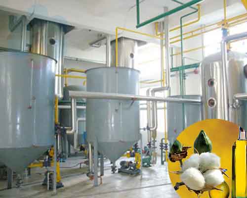 Máquina de refinación de aceite de semilla de algodón