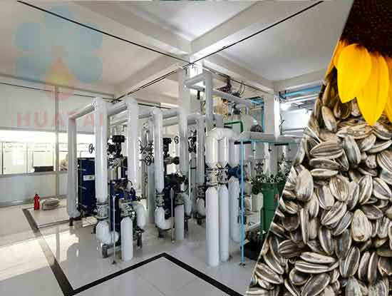 Planta de refinación de aceite de girasol