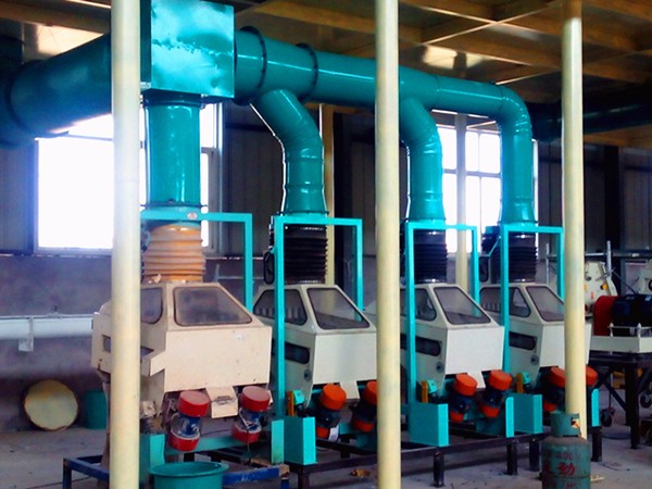 Máquina de procesamiento profundo de maíz