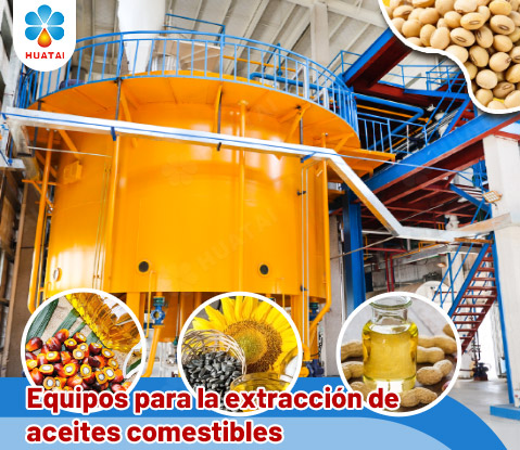 Planta de extracción de aceite comestible