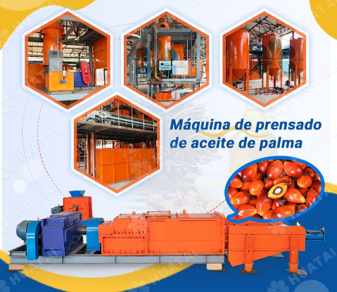 Máquina de prensa de aceite de fruta de palma