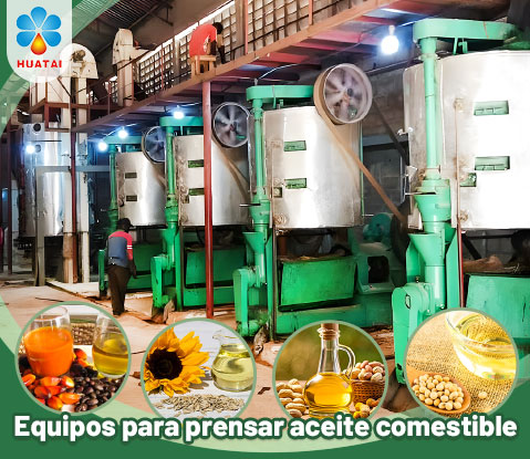 Planta de extracción de aceite comestible